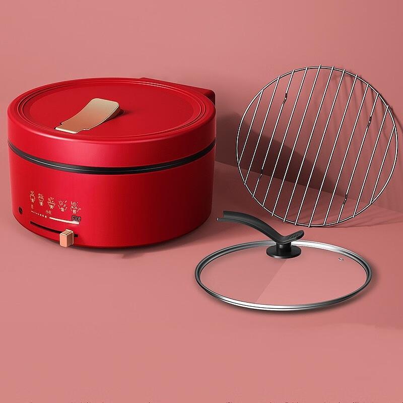 Многофункциональный электрический блинный аппарат и хот-пот ZISIZ