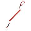 1Pc Mountaineering Buckle Wire Rope Fishing Gear Missed Rope Key Anti-lost Lanyard Retractable Fast