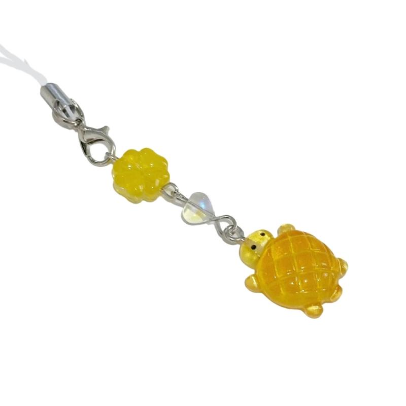 

Miniature Turtles Phone Strap Resin Materials Vintage Designs Portable Decoration