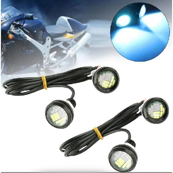 

4Pcs 12V-15W Ice Blue/Blue/Yellow LED Car Auto Signal Reverse Stop Lamp For DRL Backup Light Daytime Running Lights Car Lights жовтий