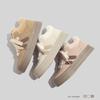 Belle Round Head German Training Velvet Lamb Wool Snow Boots Two Cotton Shoes 22 Winter Thermal Casual Shoes BE2