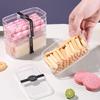 BJ 300ml Transparent Plastic Food Storage Jars (6-Pack)