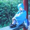 [Milky Time] Touhou Cirno Cosplay Costume with Wig, Anime Costume, Halloween, Touhou Project