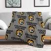Tigers Colorado College Throw Blanket Durable Warm Blanket for Daily Home Use