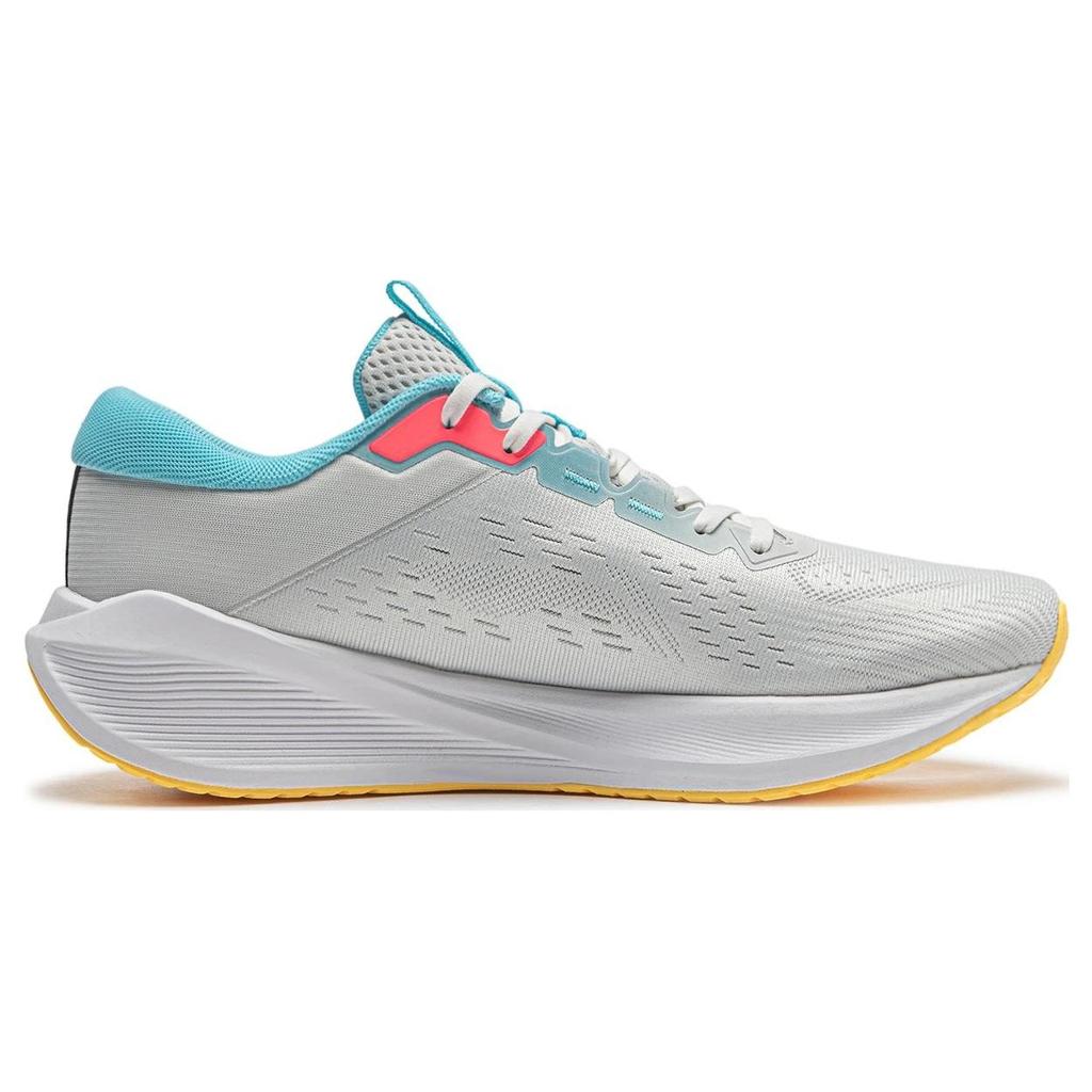 Li Ning MINE V2 Cushioning Slip Resistant Abrasion Resistant Low top Running Shoes Men's Gray Blue ARST053-9