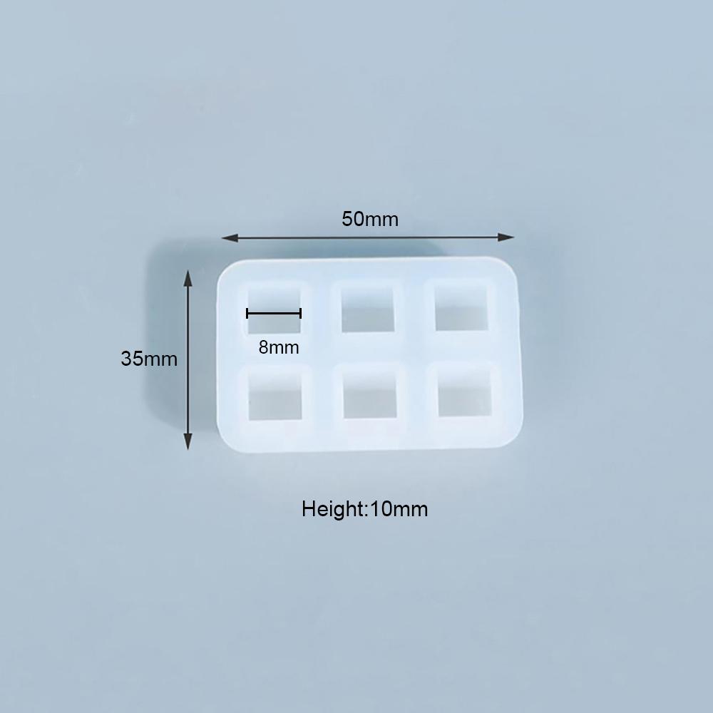 Silicone World Earrings Pendants Silicone Molds Epoxy Resin Mold Cube Ball Beads Mould DIY Jewelry Making Necklace Bracelet Tool