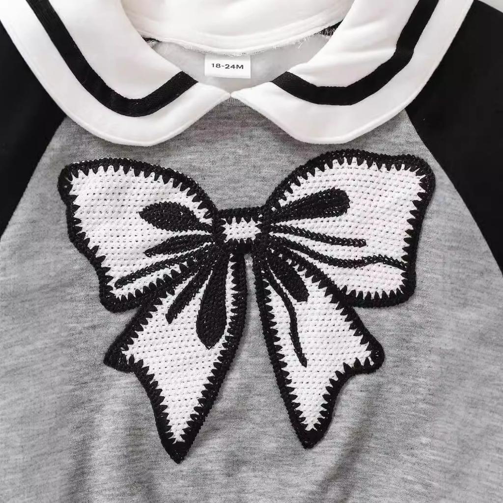 Kids' Long-Sleeve Top Set - Casual, Stylish & Versatile Children's Outfit