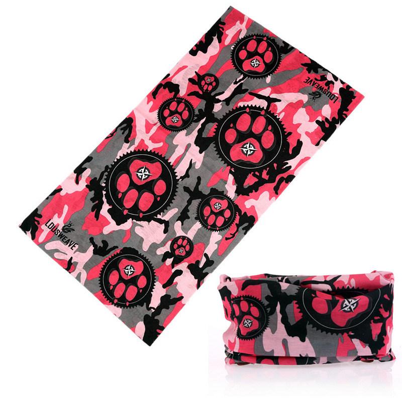 Magic Seamless Bandanas For Women Men Camouflage Head Scarf Tactical Mask Motorcycle Balaclava Buffs Camo Headband