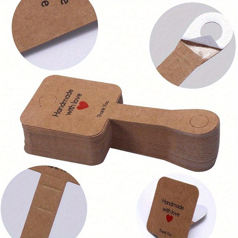 Self-adhesive Ring, Keychain, Necklace, Bracelet, Headband, Body Jewelry Display Card Suitable For Small Jewelry Businesses