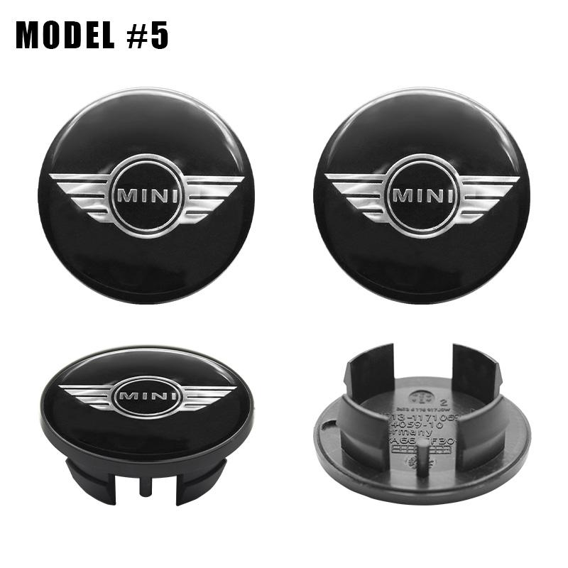 4Pc 54mm 52mm Car Wheel Center Cap Hub Covers Badge Stickers For Mini Cooper One JCW F54 F56 F60 R55 R56 R58 R60 R61 Accessories