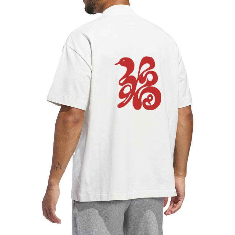 Adidas The 2025 Collection Chapter 01 Basketball Sports Casual Simple Comfortable Short Sleeve T-Shirt Unisex Tops White JE3762(TEAM702-3.3.5)