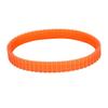 Uxcell 10mm 220mm Inner Diameter Electric Planer Drive Belt Apricot Wide, Band,