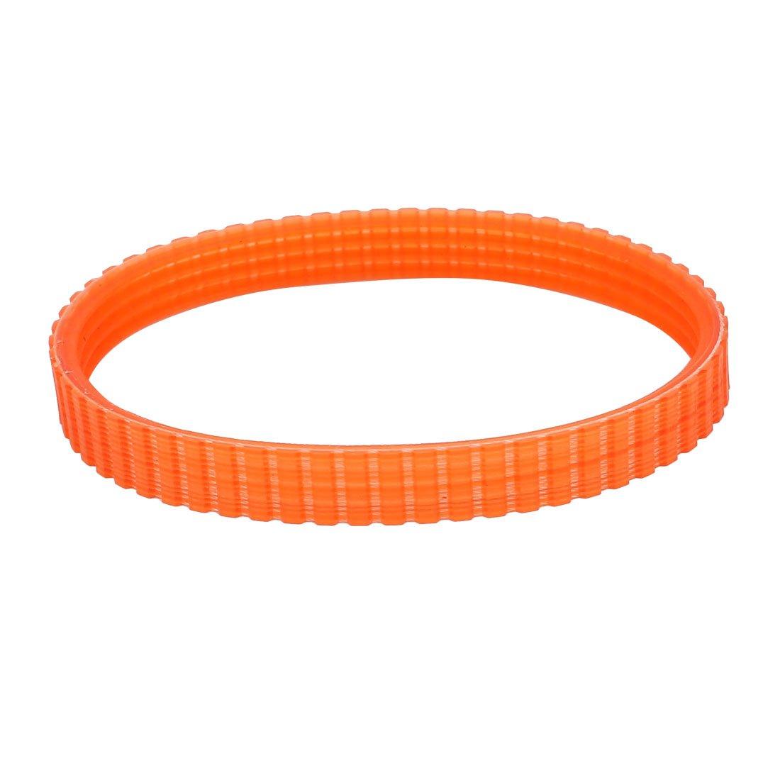 

uxcell 10mm 220mm Inner Diameter Electric Planer Drive Belt Apricot Wide, Band, помаранчевий