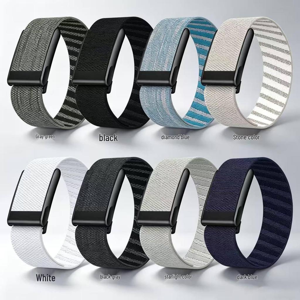 Whoop 5.0 Strap: Elastic Woven Nylon Heart Rate Monitoring Sports Wristband