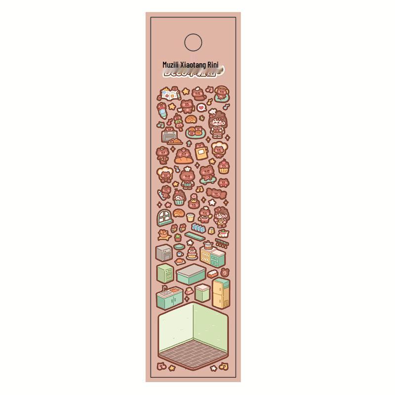 Muzili Deco Dot Stickers - Little Nose Ga - M5 Journal Decoration