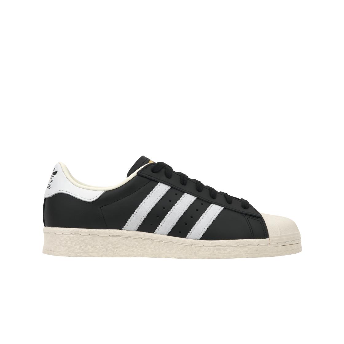 adidas Superstar 82 Black Off White Unisex Sneakers Core-Black Footwear-White IE4195 36
