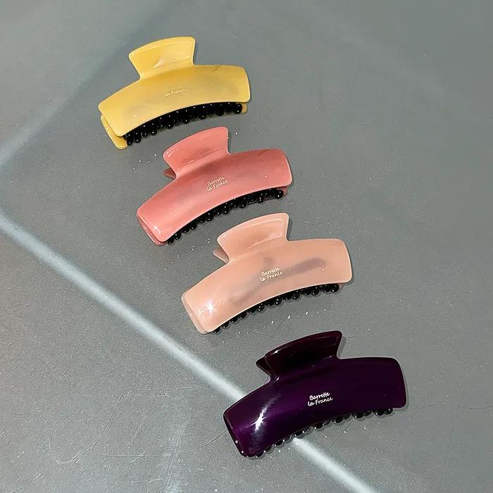 Syrup hair clip (4color)