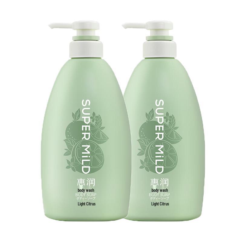 

Shiseido Huyu Refreshing & Moisturizing Citrus Shower Gel, 590ml Twin Pack
