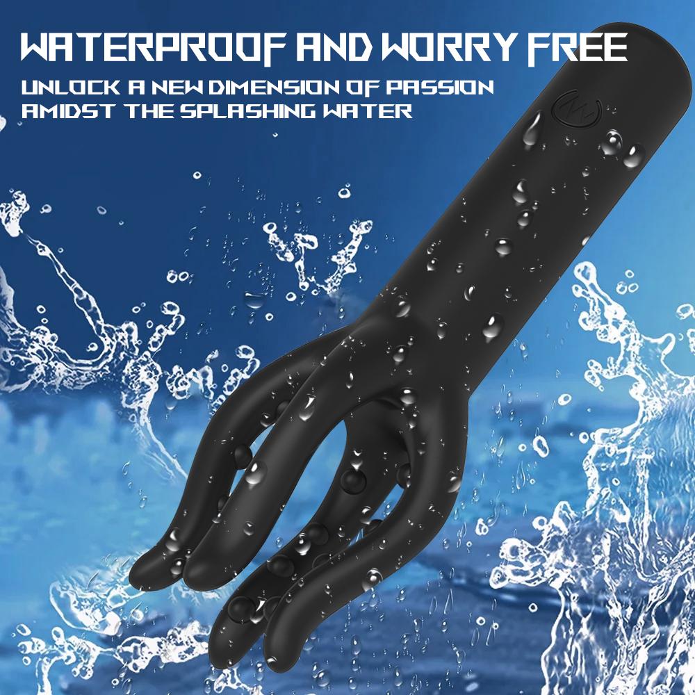 Penis Training Vibrator 360° Glan Wrapped Delay Exerciser Stimulate Masturbation Massager 10 Speed Sex Toy for Men  Pleasure