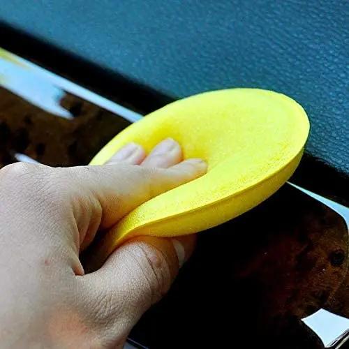 Auto voskovací pěnové lešticí houbičky aplikátor detail mycí podložky voskovaná houbička čisticí příslušenství odstraňovač prachu čisticí nástroj pro auto