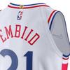 New Nike Joel Embiid Philadelphia 76ers 2024/25 City Edition Men's Nike Dri FIT Nba Swingman Jersey FQ4478-100