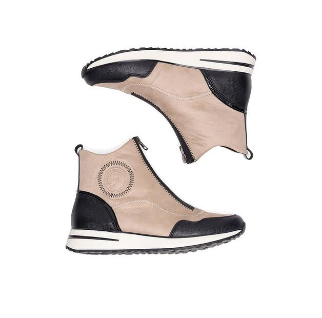 Remonte D1G70-60 Beige Ankle Boots