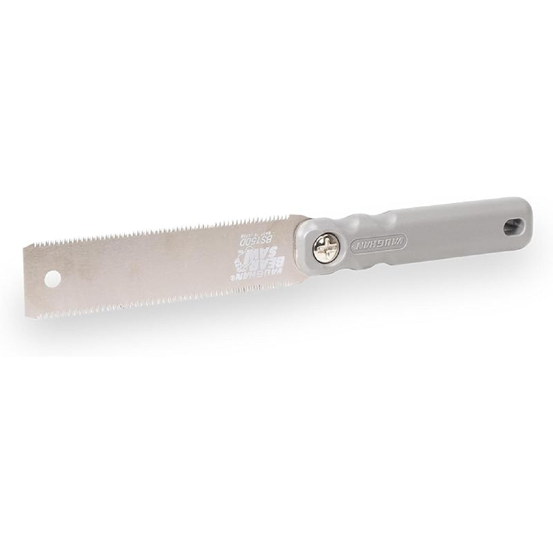 VAUGHAN Bear Saw Hand Saw, Tri-Edge Teeth, Interchangeable Blade, BS333C, VN56910 Double Edged Mini