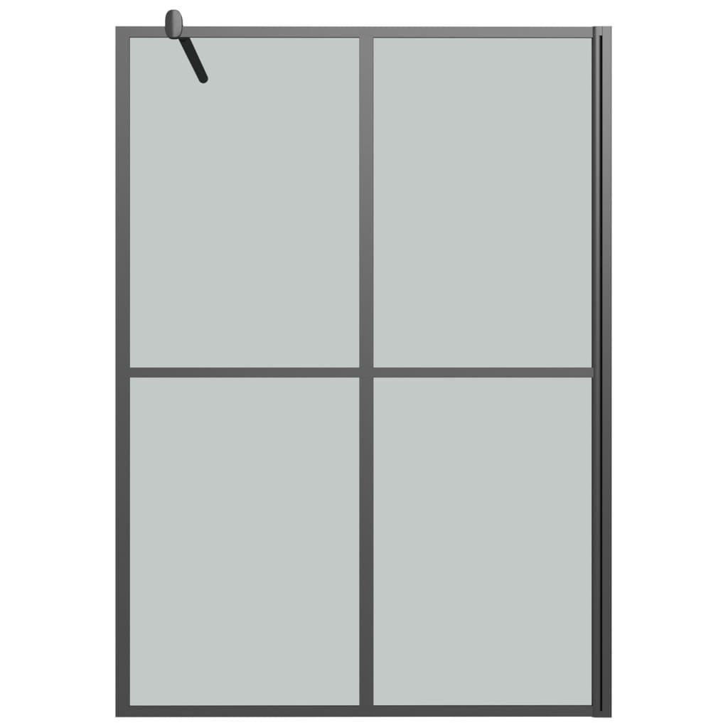 Walk In Shower Screen for Walk In Shower 140 X 195 Cm Dark Safety Glass