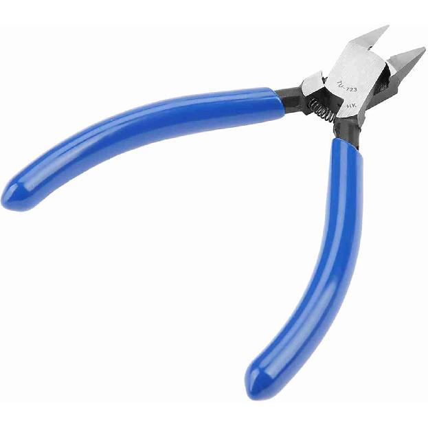 4" Mini Electrical Diagonal Pliers Cable Pliers High Hardness Wire Cable Snips Flush Cutter Snips Cutting Nippers Tools (1 PCS)