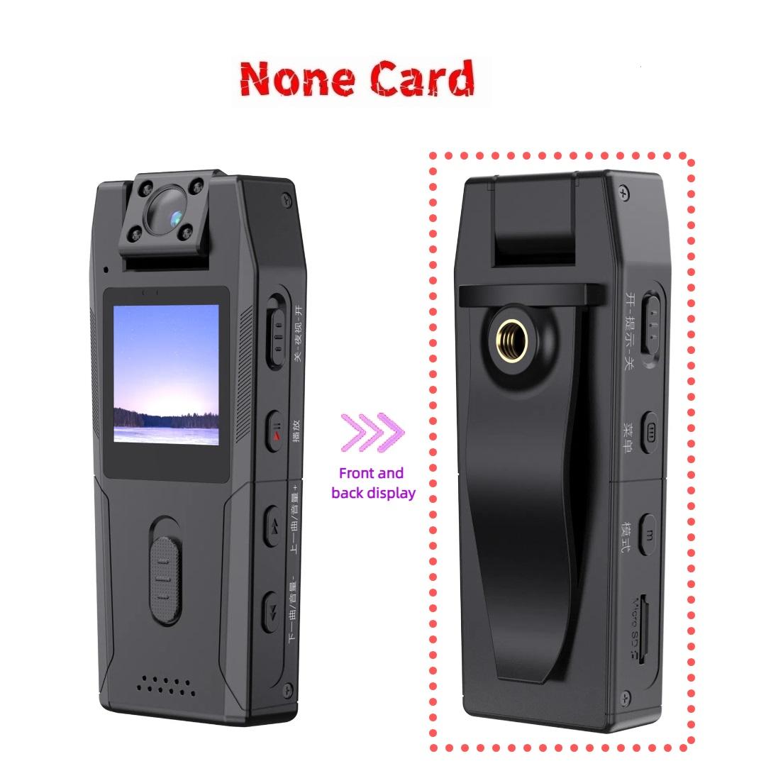 

High Definition Night Vision Law Enforcement Recorder, Sports Camera, Chest Worn, Conference Portable, Professional Duty On-site Device None Card чорний