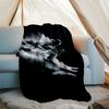 ski Theme Printed Blanket - Perfect for Couch, Bed, Travel & Outdoor Use | Machine Washable, Cozy & Durable.