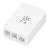 for Raspberry Pi 4 Case ABS Detachable Scratch Resistant Heat Dissipation Protective Shell White