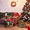 New Christmas Pillow Cover for Home Sofa Decoration Printed Pillow Cover Christmas Ball Cushion Cover