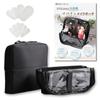 By Professional Makeup Makeup Pouch with 10 Brush Freestanding Cosmetic Pouch with Adjustable Brush Travel [Supervised Artists] MA SELE Multi-Purpose