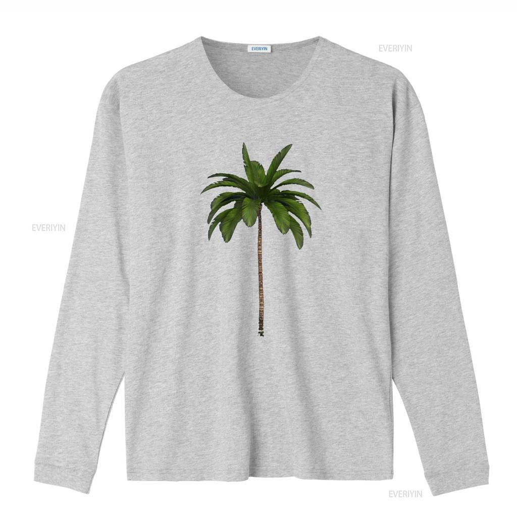 Tropical Palm Tree T Shirt vintage Washed Slightly graphic Soft streetwear Unisex Stylish designer clothes Casual Versatile