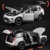 1:32 Scale NIO ES8 New Energry Car Model Toy Alloy Diecast Sound Light Pull Back Doors Opened Vehicle Models Collection Gifts