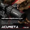 ACUMETA Oculus 1-6X24 SFP Riflescope, 30mm Tube Hunting Riflescope with 20mm Rail Scope Mount