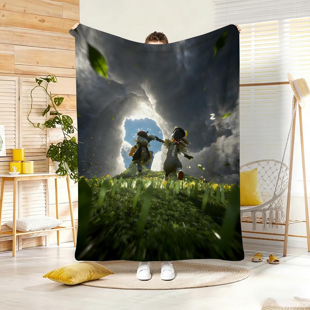 Game S-Sky Children of the Light Throw Soft Warm Throw Blanket for Bedroom Living Room Bed Travel Camping Picnic Gift