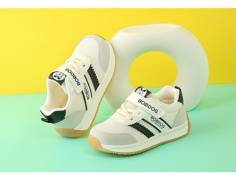 Bobodou Kids' Breathable Non-slip Mesh Walker Shoes for Spring & Autumn - Sizes 1-3 Years