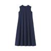 MUJI Women's Cooling UV-Cut Sleeveless Dress, Women's L, Navy