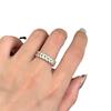 The Whole Body Niche INS Style Wheat Ears Retro Girls Simple High-end Temperament Ring Unique