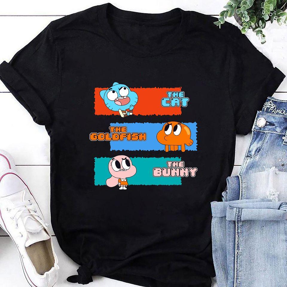 

Забавная футболка «Удивительный мир Гамбола», Футболка «Удивительный мир Гамбола», Классическая футболка L