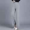 Women's High-Waist Loose Straight-Leg Drape Trousers
