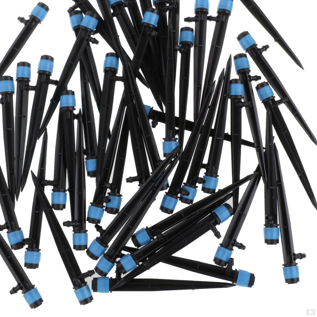 50 grad Bewässerung tropf System Runde Bewässerung Sprinkler 4/7mm Rohr PE Rohr Tropf