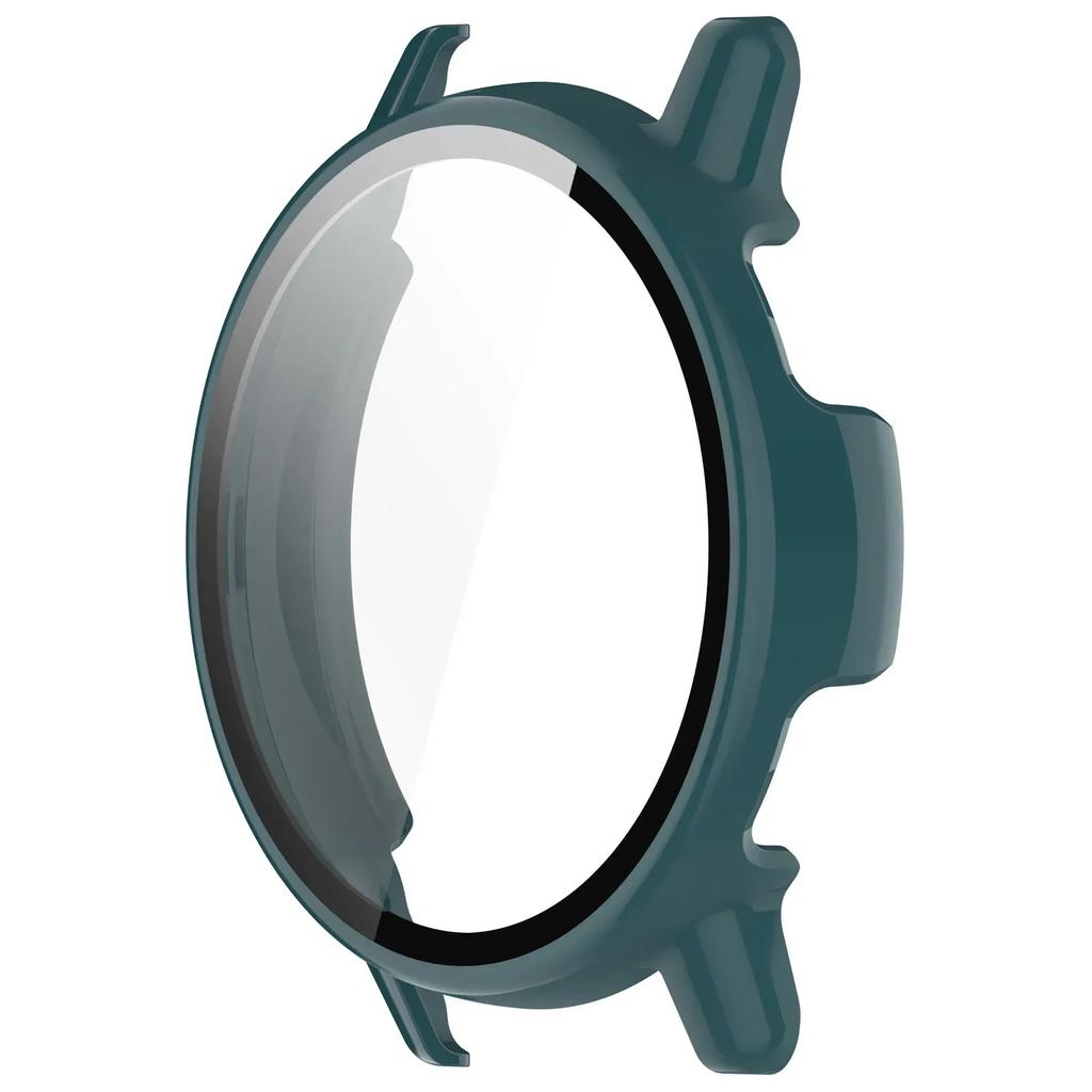 Nové tvrzené sklo+PC pouzdro pro Garmin Vivoactive 5 Ochranné pouzdro proti poškrábání displeje pro Garmin Active 5