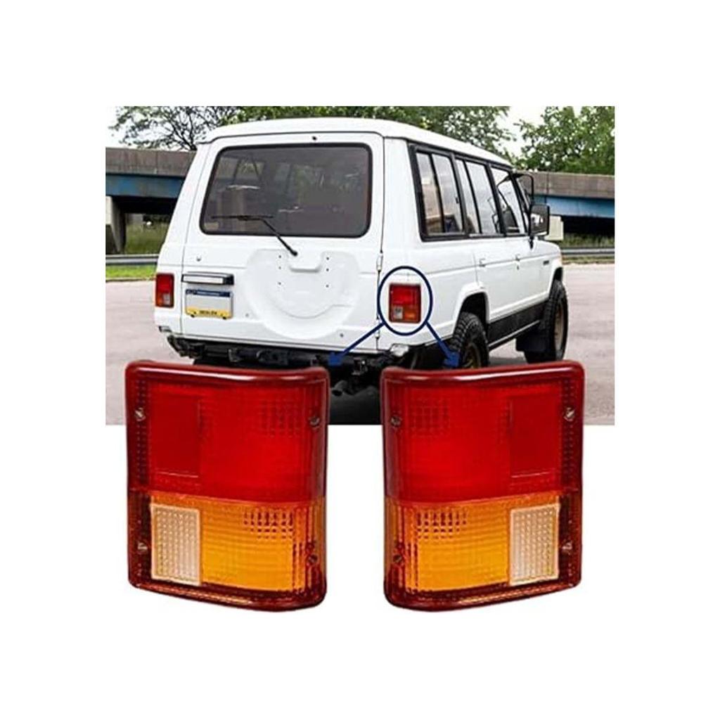 APSMOTIV Pajero Montero Mr283721 Mr283722 Zespolona lampa tylna Pasuje 1983-1991 Kierunkowskaz narożny Lampy tylne Światło rzeczywiste Światło stop Zestaw Lewy i Prawy