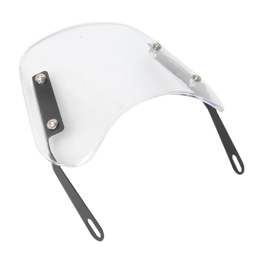 Motorcycle Windshield Motorbike Supplies with Mount Wind Deflector for E