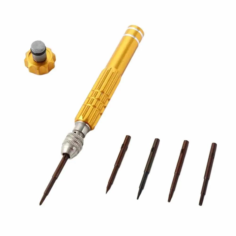 DIY Multifunction Aluminum Eyeglass Repair Precision Mini Magnetic Repair Kit Screwdriver Set Repair Accessory