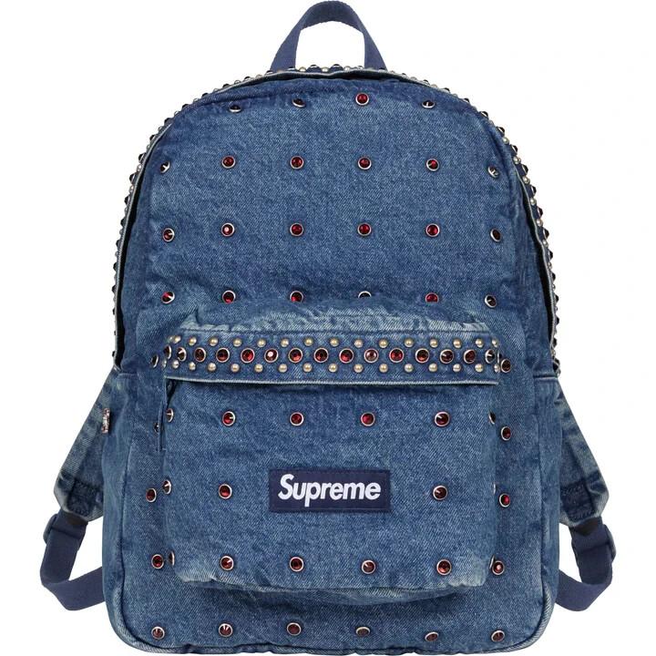 Supreme Bb. Simon Denim Rucksack Gewaschener Indigo