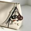 Stylish French Bulldog And Pretzel Keychain Set For Adults Bag Charm Accessory Fashion Pendant Hanging
